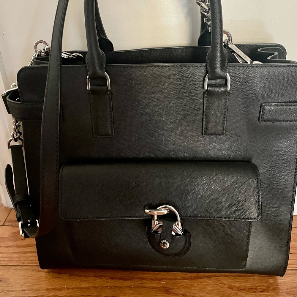 Michael Kors Large Leather Shoulder Bag & CrossBody -New Condition-Authentic